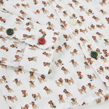 CAMICIA POPLIN STAMPATA