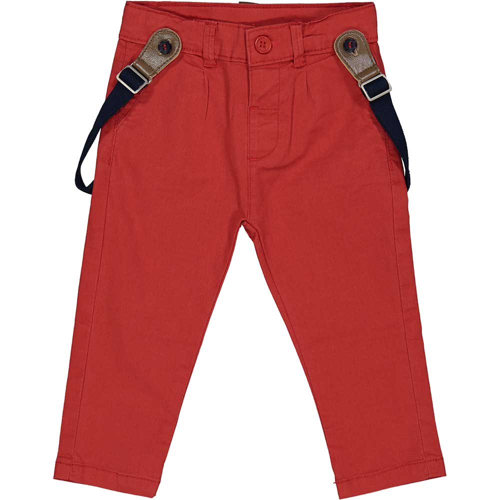 Pantalon de la Ligne Vêtements Enfant Birba, cinq poches avec bretelles élastiques.
 
Composition...