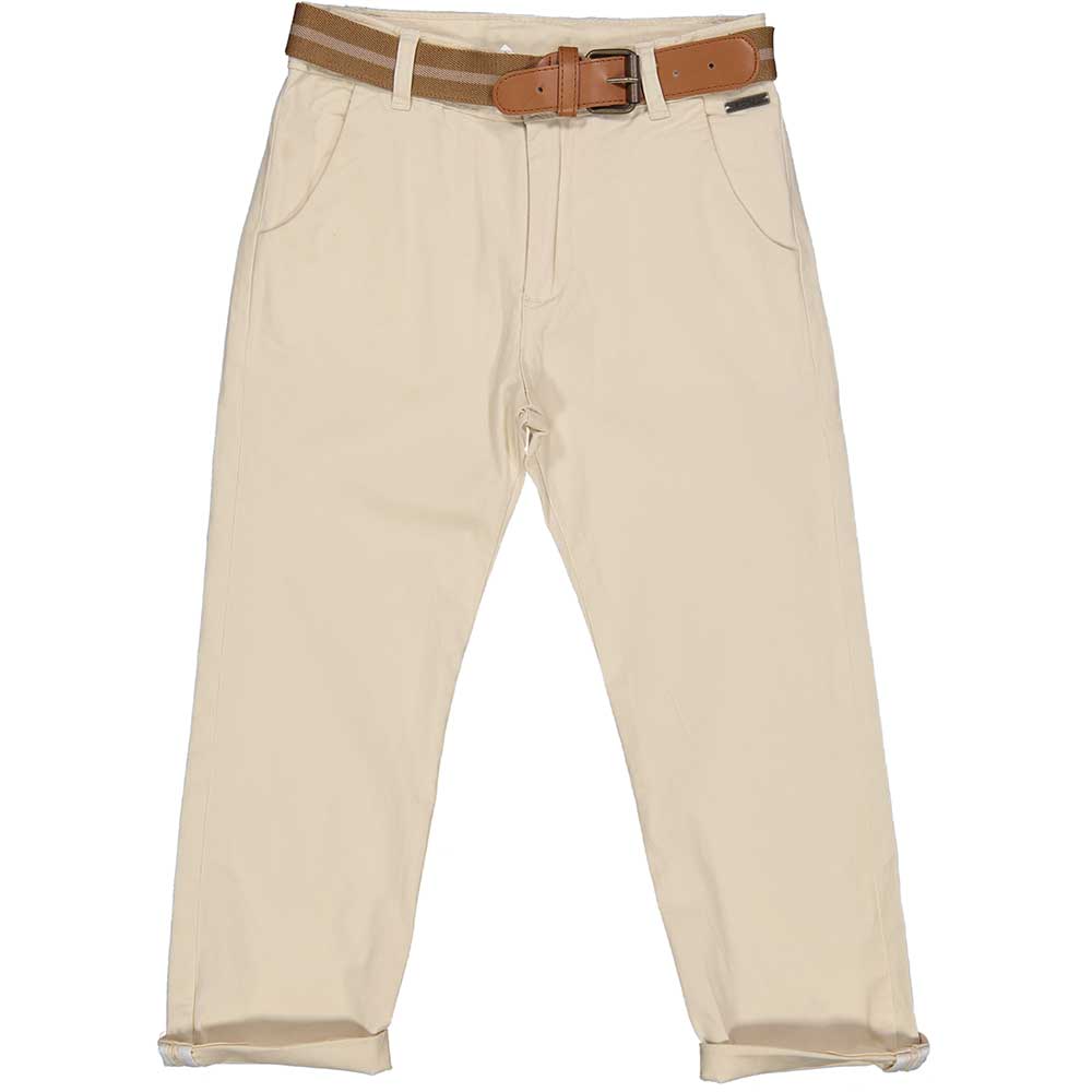 Pantalone cinque tasche, della Linea Abbigliamento Bambino trybeyond, con misura regolabile in vi...