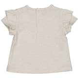 TSHIRT M/C JERSEY - BIRBA - Sesso: Bambina - Colore: Beige - Stagione: Primavera-Estate