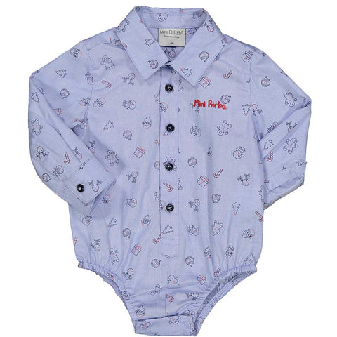 CAMICIA BODY OXFORD FANTASIA - BIRBA - Colore: uni - Stagione: Autunno-Inverno