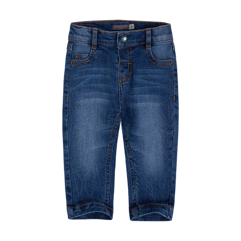 PANTALON LARGO DENIM BBUTOPIA - CANADA HOUSE - Colore: Blu - Stagione: Autunno-Inverno