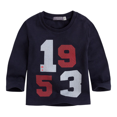 CAMISETA MANGA LARGA BBYEAR - CANADA HOUSE - Colore: Blu - Stagione: Autunno-Inverno