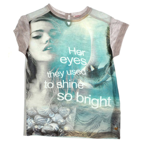 T-SHIRT - FRACOMINA - Sesso: Bambina - Colore: Verde - Stagione: Primavera-Estate