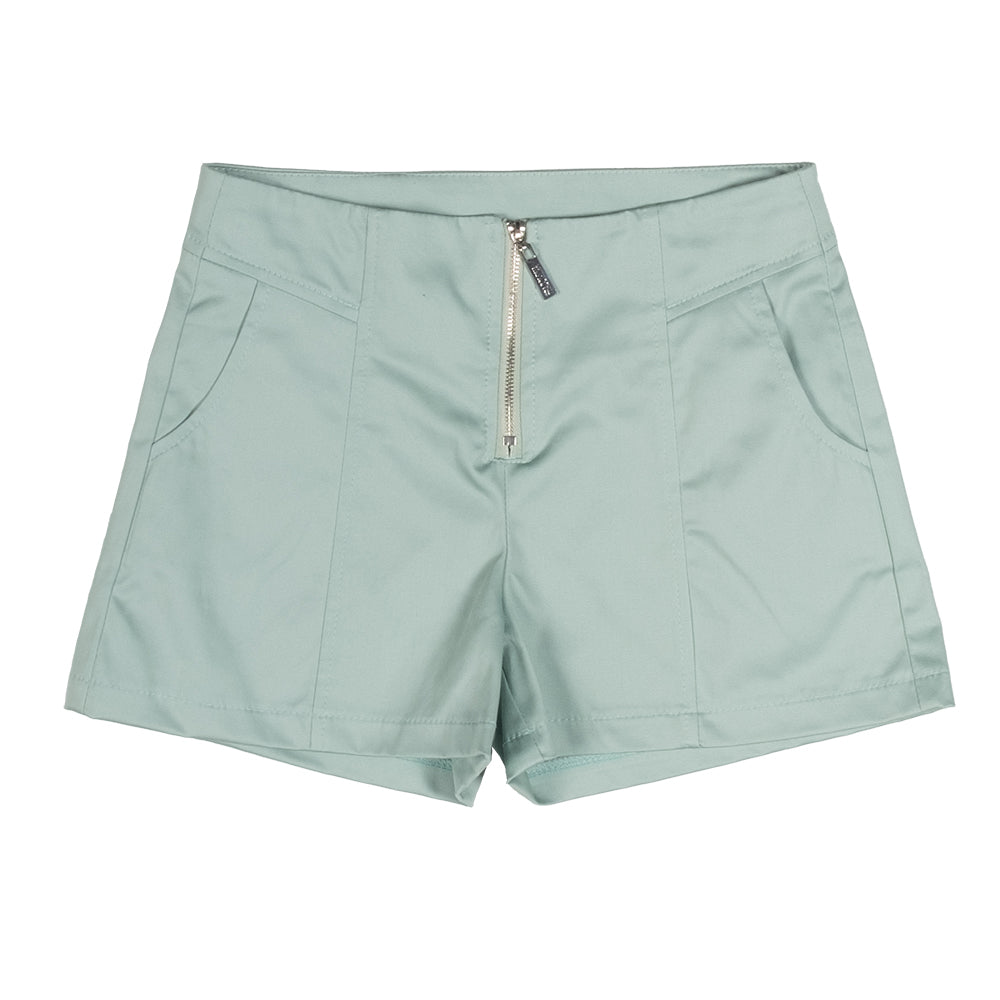 Shorts de la ligne Vêtements Fille Fracomina, avec fermeture éclair à l'avant et taille réglable....