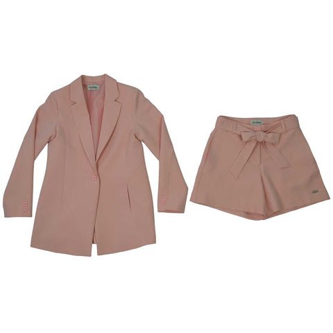 COMPLETO 2 PZ - FRACOMINA - Sesso: Bambina - Colore: Rosa - Stagione: Primavera-Estate