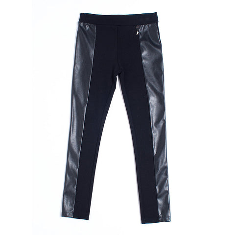 LEGGINGS BLACK - FRACOMINA - Sesso: Bambina - Colore: Nero - Stagione: Autunno-Inverno
