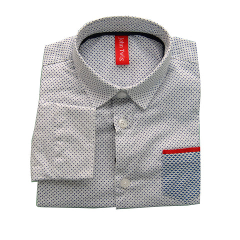 CAMICIA - JOHN TWIG - Colore: Blu - Stagione: Primavera-Estate