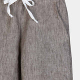 Bermuda lino bambino - LALALU - Colore: uni - Stagione: Primavera-Estate