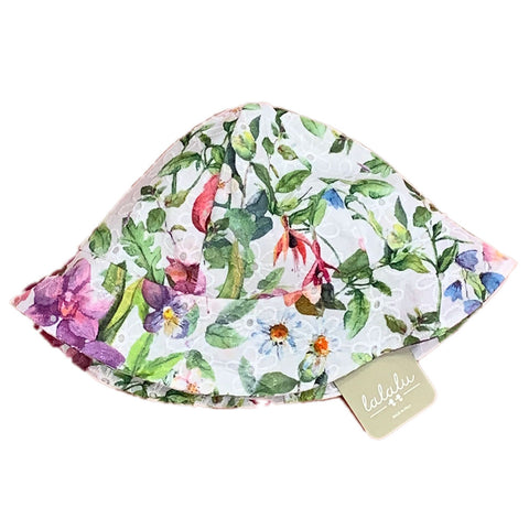 Cappellino neonata - LALALU - Sesso: Bambina - Colore: uni - Stagione: Primavera-Estate