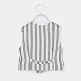 GILET IN LINO