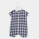 Pagliaccetto lino neo - LALALU - Colore: Blu - Stagione: Primavera-Estate