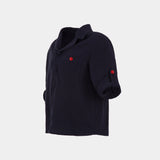 Camicia in garza bimbo - LALALU - Sesso: Bimbo - Colore: Blu - Stagione: Primavera-Estate