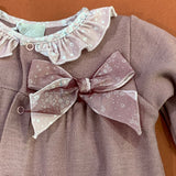 Tutina in maglia neonata - LALALU - Sesso: Bambina - Colore: Rosa - Stagione: Autunno-Inverno