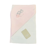 Accappatoio triangolo neonata - LALALU - Sesso: Bambina - Colore: Rosa - Stagione: Autunno-Inverno