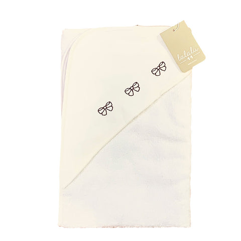 Peignoir triangle bébé fille