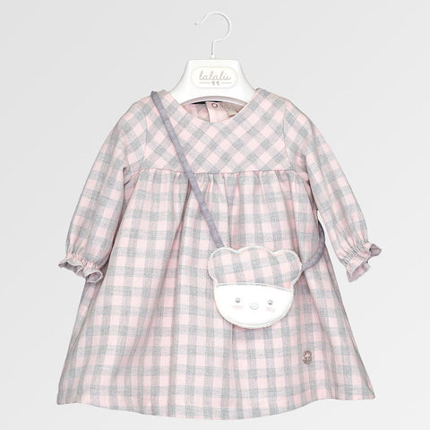 Vestitino+borsa nea - LALALU - Sesso: Bambina - Colore: Rosa - Stagione: Autunno-Inverno