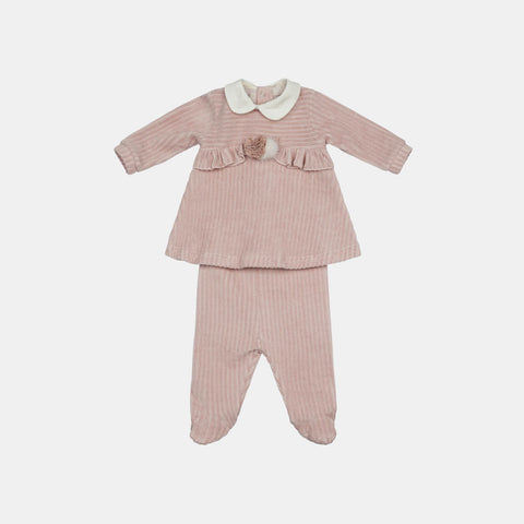 Completo clinica ciniglia nea - LALALU - Sesso: Bambina - Colore: Rosa - Stagione: Autunno-Inverno
