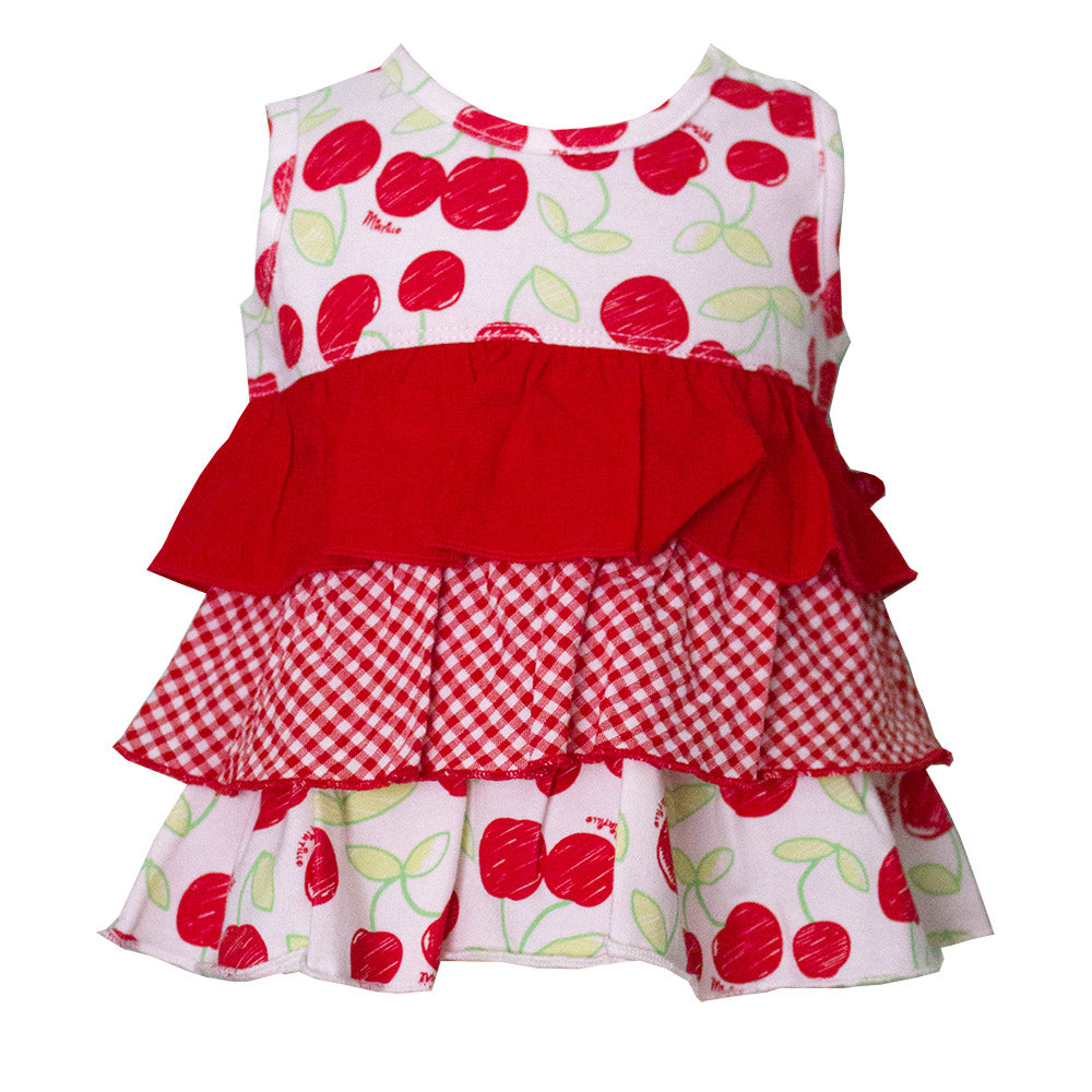 Top de la gamme vêtements fille Mirtillo en jersey, à volants avec différents motifs.

   

Compo...