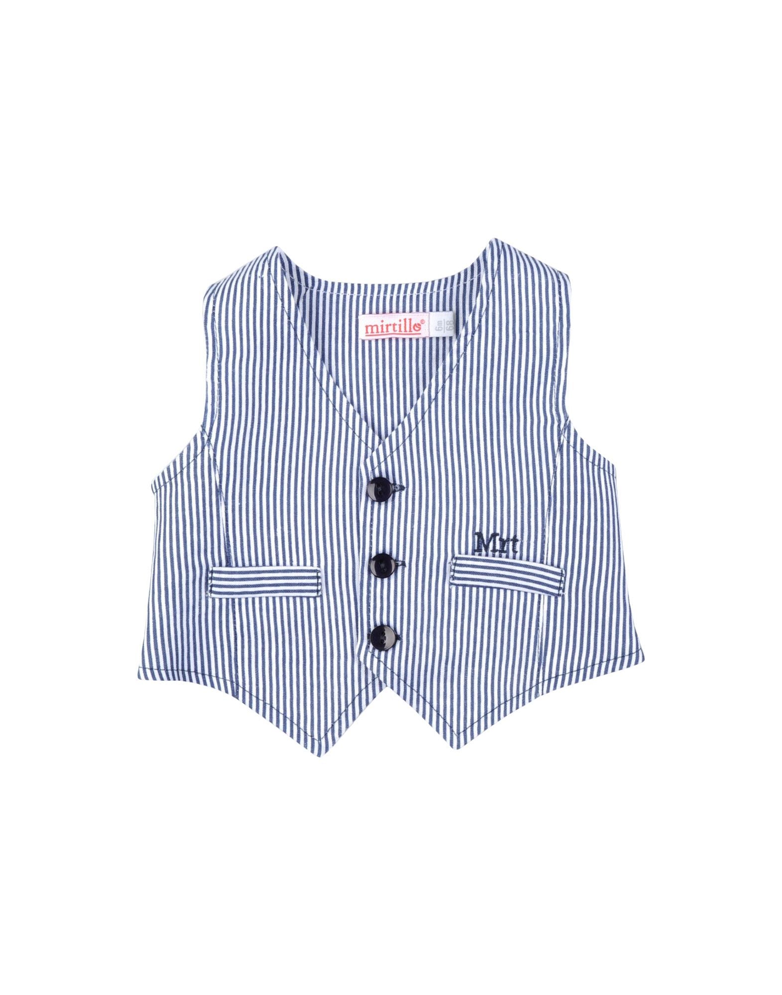 Gilet de la ligne de vêtements pour enfants Mirtillo avec boutonnage à l'avant et petites poches,...