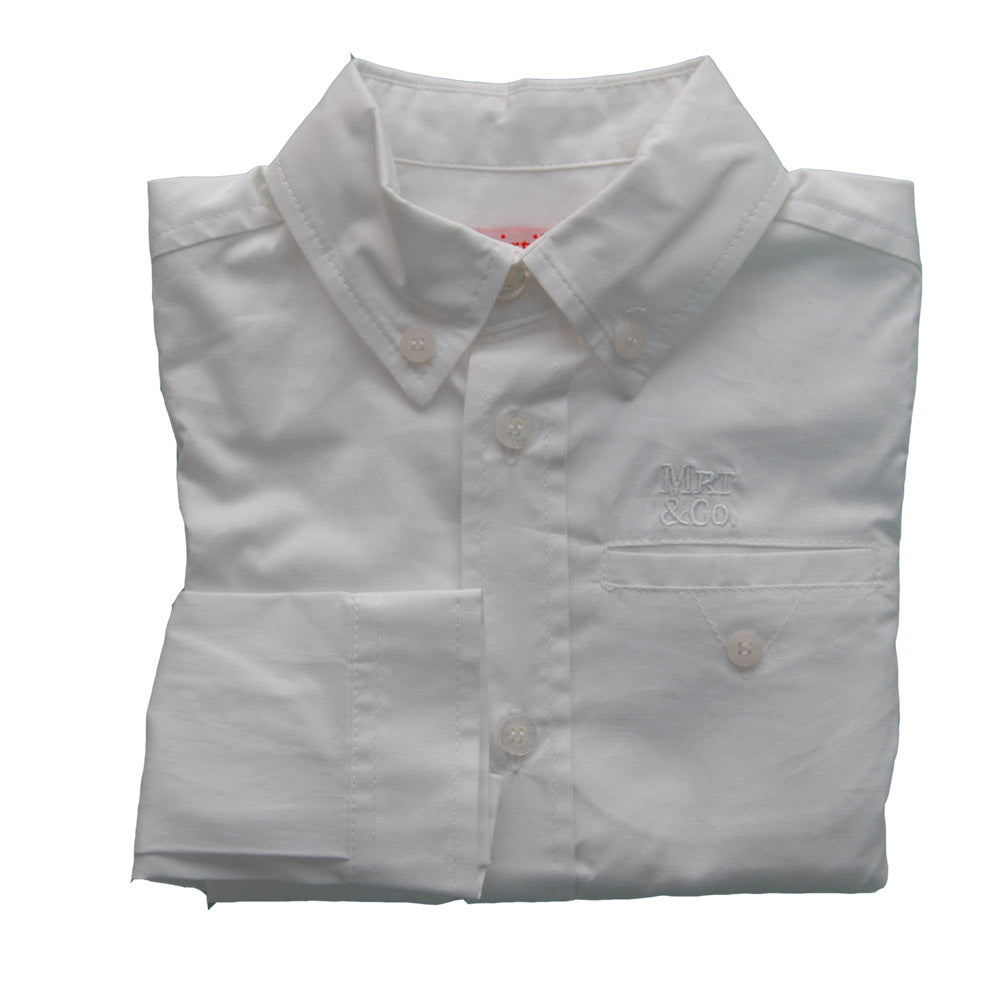 Chemise de la ligne vêtements enfant Mirtillo. Uni avec petite poche sur le devant. Manches longu...