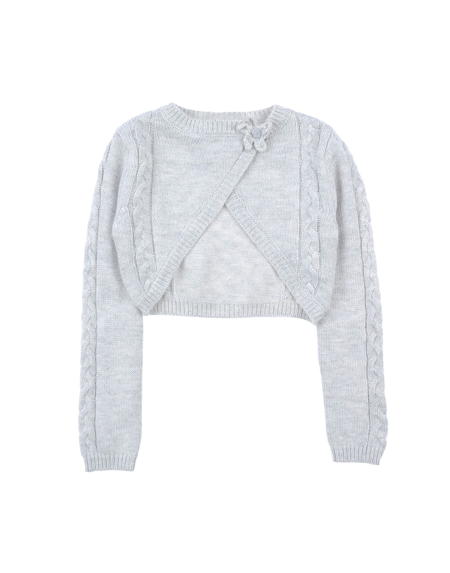 Cardigan en tricot de la ligne Mirtillo Vêtements Fille, croisé sur le devant et avec fermeture f...
