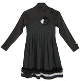 ABITO JERSEY - MIRTILLO - Sesso: Bambina - Colore: Grigio - Stagione: Autunno-Inverno