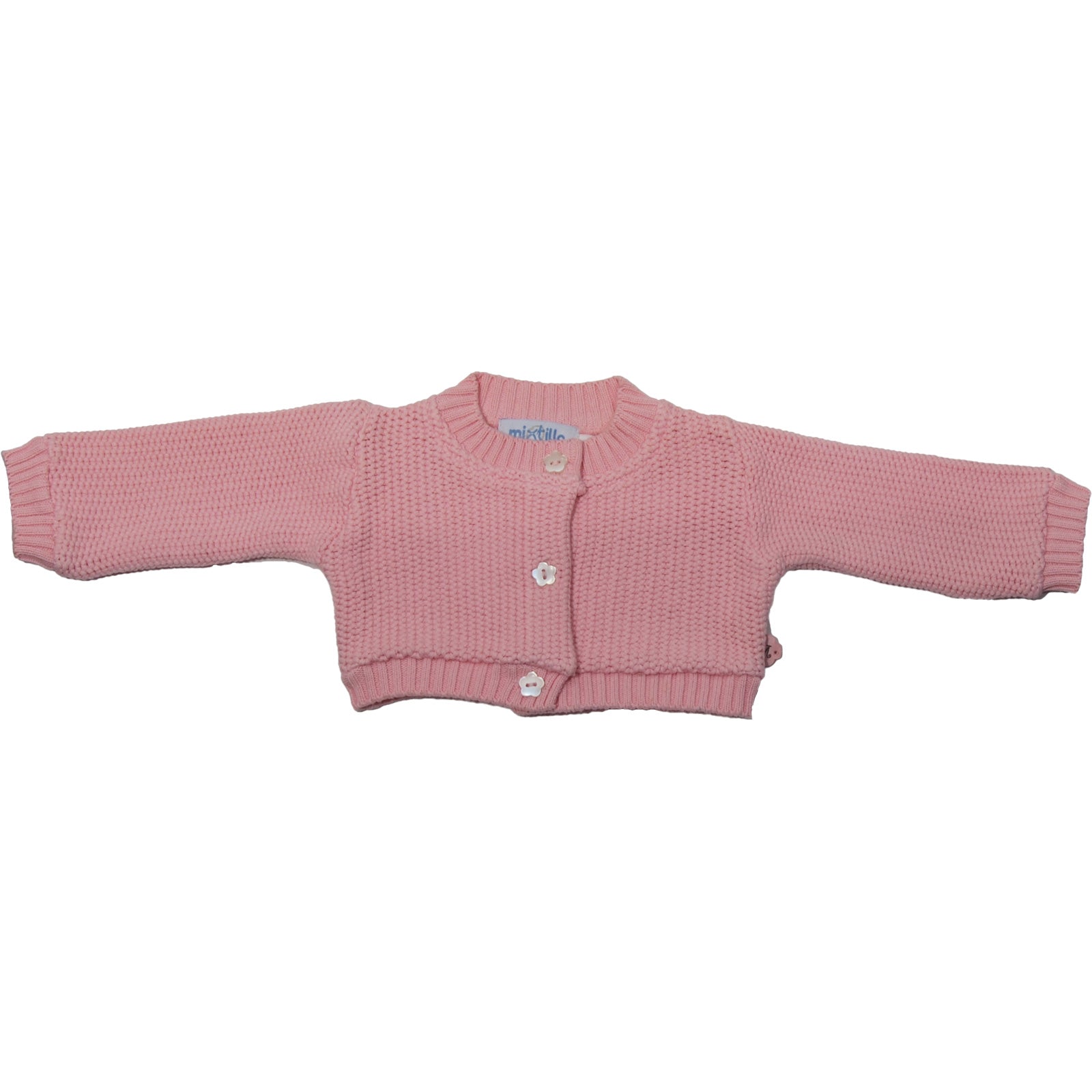 Scaldacuore col rond de cou de la ligne de vêtements pour fille Mirtillo.
100% coton.