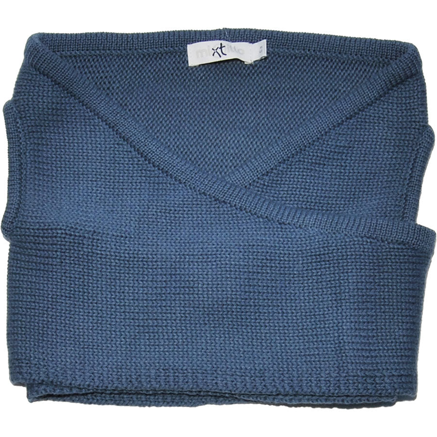 Coprispalle croisé de la ligne de vêtements pour fille Mirtillo, boutonné dans le dos, sans manch...