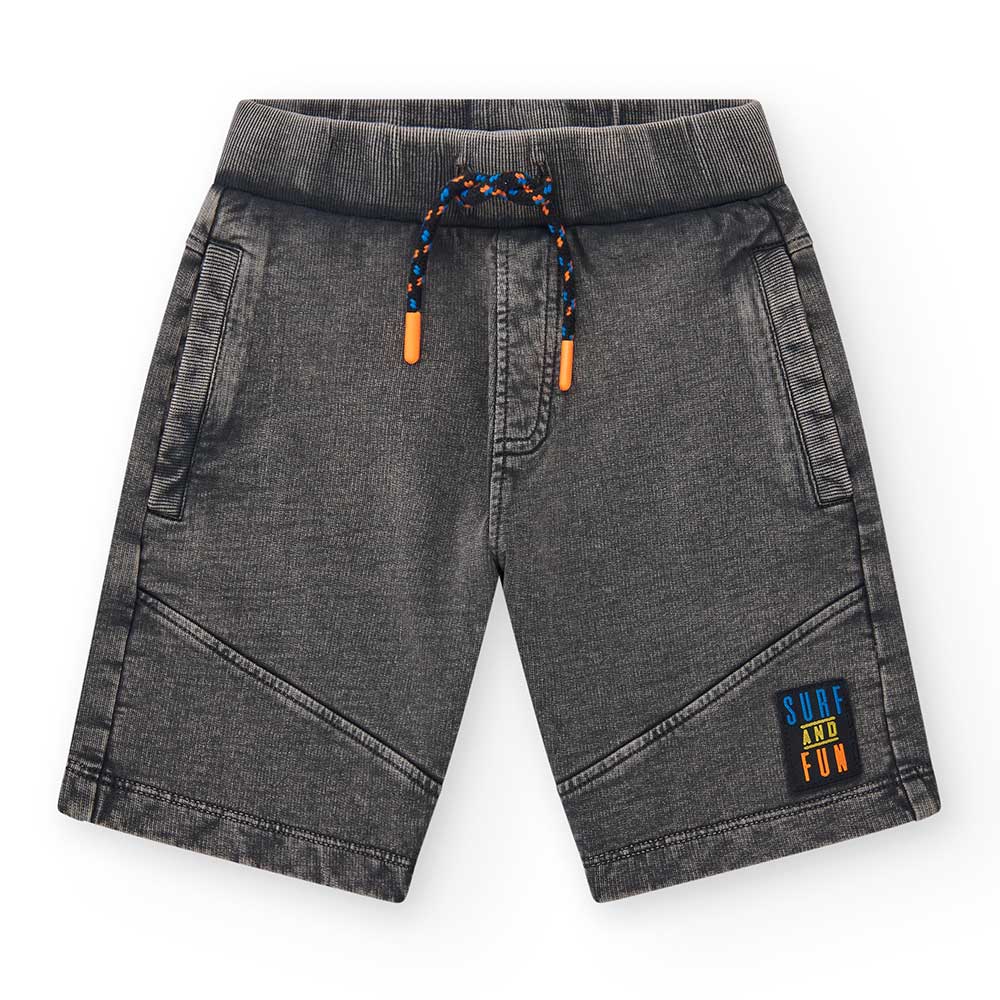 Bermuda della Linea Abbigliamento Bambina Nath Kids, in tessuto morbido con colorazione melange.
...