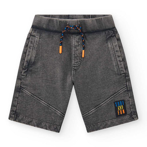 BERMUDA AUGUSTO SURF AND FUN - NATH KIDS - Colore: Grigio - Stagione: Primavera-Estate