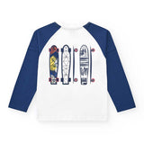 JERSEY T-SHIRT HUSTON KEEP ON ROLLING - NATH KIDS - Colore: Bianco - Stagione: Primavera-Estate