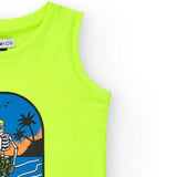 TANK TOP COOL ENDLESS SUMMER - NATH KIDS - Colore: Giallo - Stagione: Primavera-Estate