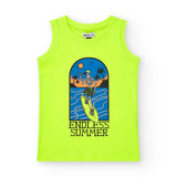 TANK TOP COOL ENDLESS SUMMER - NATH KIDS - Colore: Giallo - Stagione: Primavera-Estate