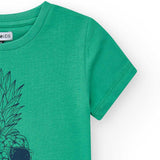 T-SHIRT FRESHLY BAR DE PRAIA - NATH KIDS - Colore: Verde - Stagione: Primavera-Estate