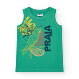 TANK TOP TUCAN BAR DE PRAIA - NATH KIDS - Colore: Verde - Stagione: Primavera-Estate