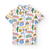 CAMISETA POLO STAMP ROAD TRIP