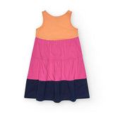 DRESS FRILL HONOLULU - NATH KIDS - Sesso: Bambina - Colore: Arancione - Stagione: Primavera-Estate