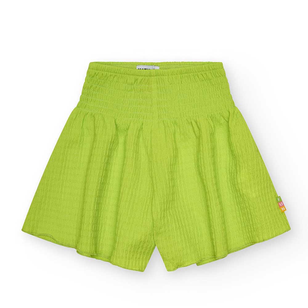 Pantaloncino della Linea Abbigliamento Bambina Nath Kids, modello ampio con tessuto morbido ed el...