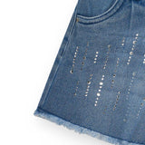 DENIM SHORT JAZ STRAWBERRY SORBET