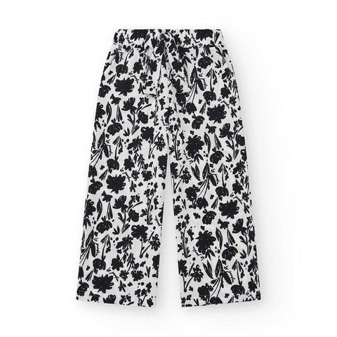 PANTS JASMINE LE JARDIN - NATH KIDS - Sesso: Bambina - Colore: Bianco - Stagione: Primavera-Estate