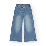 FLARE PANTS KENIA TROPICAL VIBES - NATH KIDS - Sesso: Bambina - Colore: Blu - Stagione: Primavera-Estate