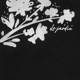 CAMISETA PEONIA LE JARDIN - NATH KIDS - Sesso: Bambina - Colore: Nero - Stagione: Primavera-Estate