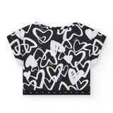 CAMISETA STEPHANY THE SUMMER DIARY - NATH KIDS - Sesso: Bambina - Colore: Nero - Stagione: Primavera-Estate