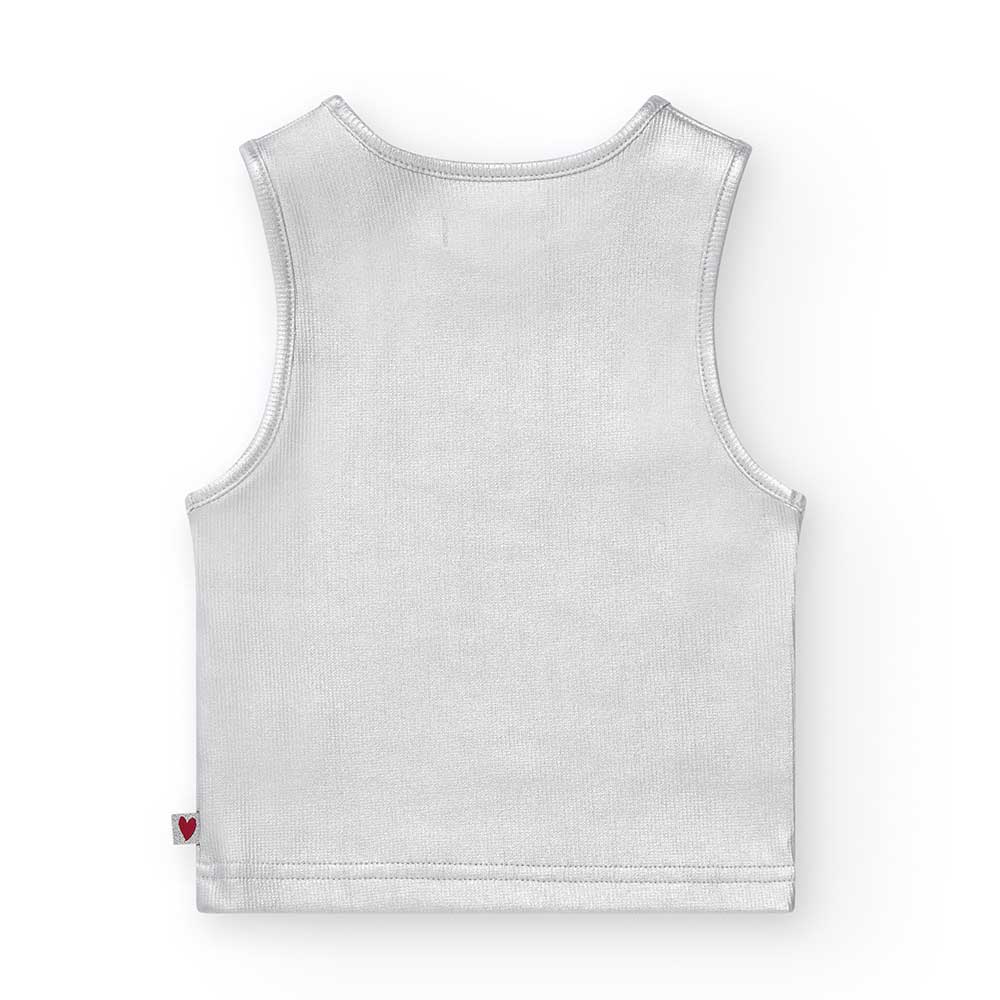 Canotta della Linea Abbigliamento Bambina Nath Kids, corta con effetto lurex.
Composizione: BAUMW...