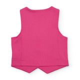 KNITTED VEST ALEXANDRA SECRETGARDEN - NATH KIDS - Sesso: Bambina - Colore: Rosa - Stagione: Primavera-Estate
