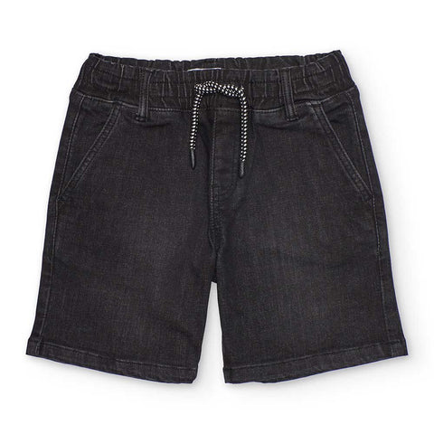 BERMUDA JEANS ELASTICO