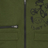 FULL ZIPPED HOODIE CROSS CITY EXPLORER - NATH KIDS - Colore: uni - Stagione: Autunno-Inverno