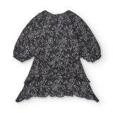 LONG-SLEEVED DRESS CHARLOTTE DIVE INTO THE NIGHT - NATH KIDS - Sesso: Bambina - Colore: uni - Stagione: Autunno-Inverno