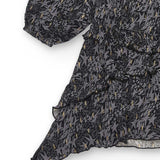 LONG-SLEEVED DRESS CHARLOTTE DIVE INTO THE NIGHT - NATH KIDS - Sesso: Bambina - Colore: uni - Stagione: Autunno-Inverno